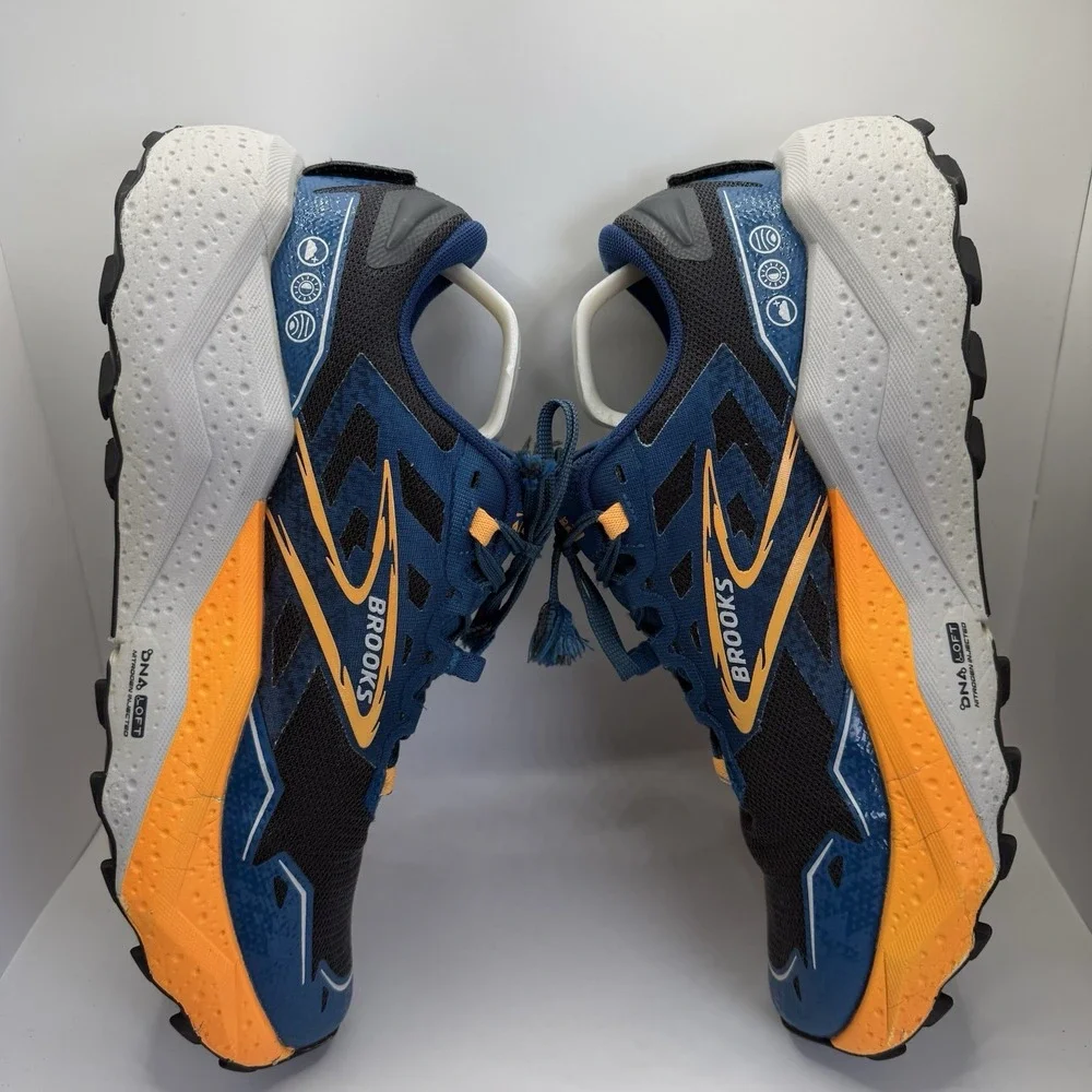Brooks Caldera 7 Men's 9‎ Shoes Blue 1104151D015 Running Trail Walking Sneaker - Picture 5 of 13